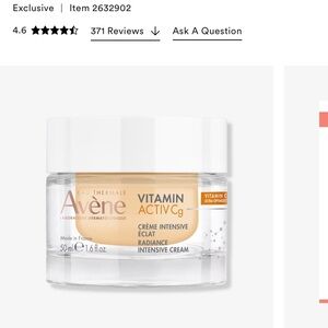 Vitamin C Radiance Intensive Cream - White